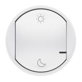 Celiane with Netatmo - Plakietka do łącznika bezprzewodowego dzień/noc biała Legrand 064811