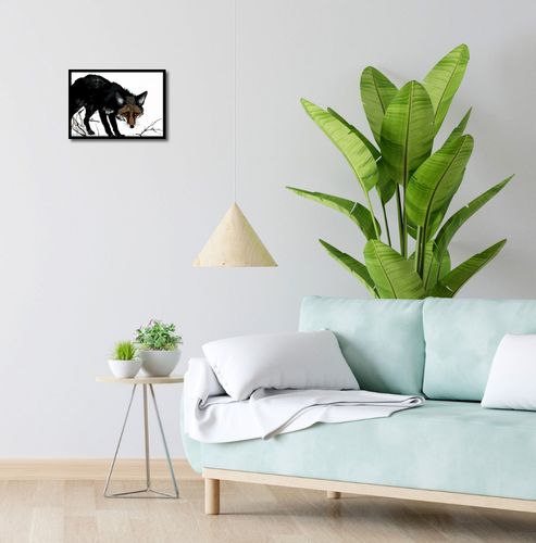 Plakat 35x25cm Nieufny Lis na Arena.pl