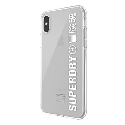 superdry snap iphone x/xs clear casebiały/white 41576 na Arena.pl