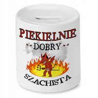 Skarbonka Dla Szachisty Na Urodziny Prezent Z Nadrukiem Ze Zdjęciem