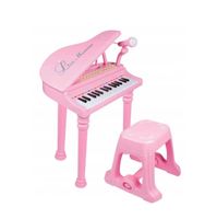 PIANINO Z MIKROFONEM I KRZESEŁKIEM DLA DZIECI