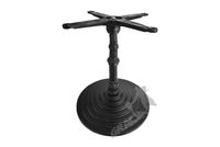 NOGA STOŁU R05 - NISKA Z KRZYŻAKIEM OKRĄGŁA STOPNIOWANA PODSTAWA STÓŁ ŻELIWNA