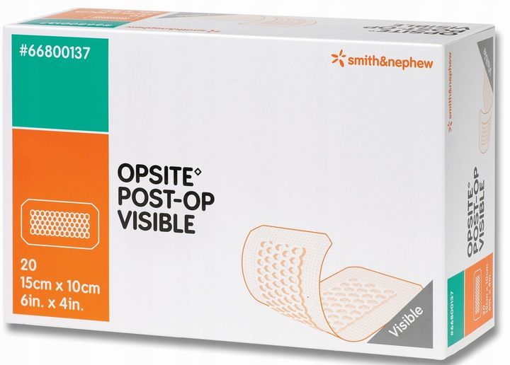 Smith Nephew OPSITE POST-OP VISIBLE 15x10cm 20szt zdjęcie 1