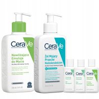CeraVe Emulsja Nawilżająca do Mycia 236ml, Żel Myjący Trądzik 236ml
