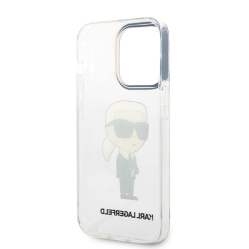 Etui Karl Lagerfeld do iPhone 14 Pro, Przezroczysty na Arena.pl