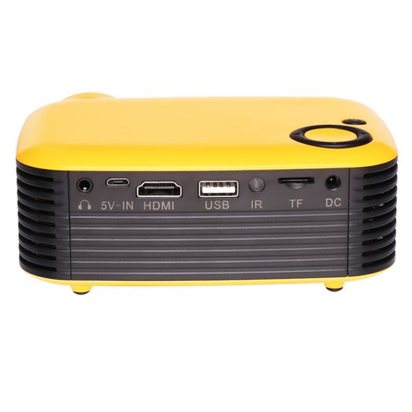 PROJEKTOR LED Mini BEZPRZEWODOWY 14-80" POMARAŃCZOWY zdjęcie 6