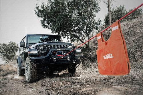 Tłumik zerwania liny wyciągarki samochodowej lub taśmy kinetycznej X-Bull na Arena.pl