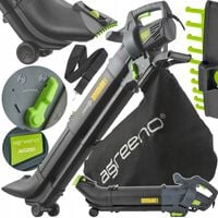 DMUCHAWA elektryczna ODKURZACZ do LIŚCI ROZDRABNIACZ 3600W Agreeno AG291