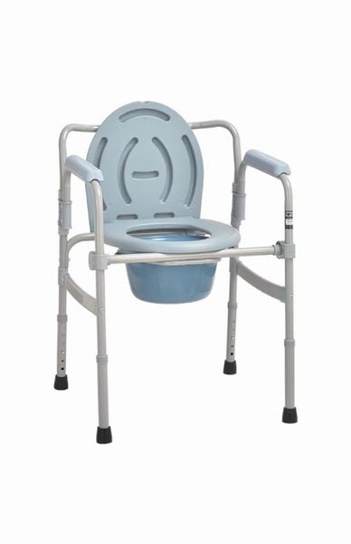 Krzesło toaletowe 3w1 Przenośna toaleta Sanitarne zdjęcie 5