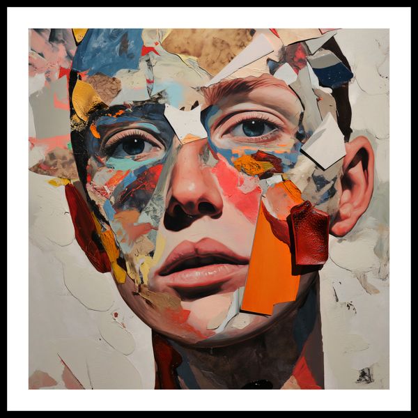 Plakat 50x50cm Podział Samego Siebie zdjęcie 3
