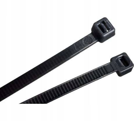 MOCNE OPASKI ZACISKOWE KABLOWE TRYTKI UV CZARNE 3,6x300 JAKOŚĆ na Arena.pl
