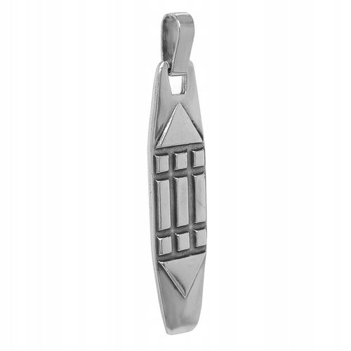 Zawieszka Srebrna pr. 925 Wisiorek SYMBOL ATLANTÓW Srebro Oksydowane na Arena.pl