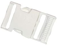Klamra plastikowa 30 mm ( 1 szt ) BIAŁA
