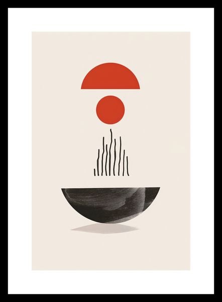 Plakat 20x30cm Półokrągła Forma zdjęcie 3