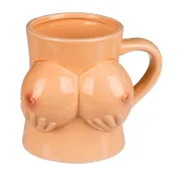 Ceramiczny Kubek Piersi 350 ml - Prezent dla Chłopaka