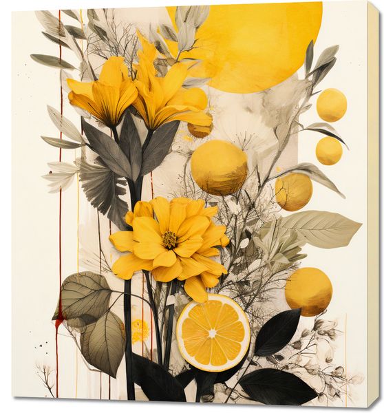 Obraz 90x100cm Cytrusowy Zachwyt zdjęcie 1