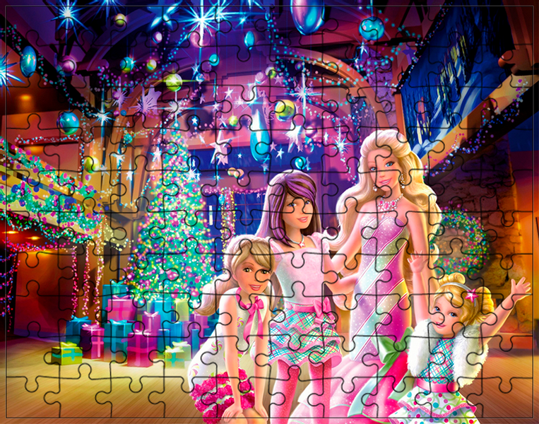 Puzzle Barbie zdjęcie 1