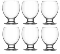 KADAX Szklanki Do Napojów Deserów Soku 280ml 6szt