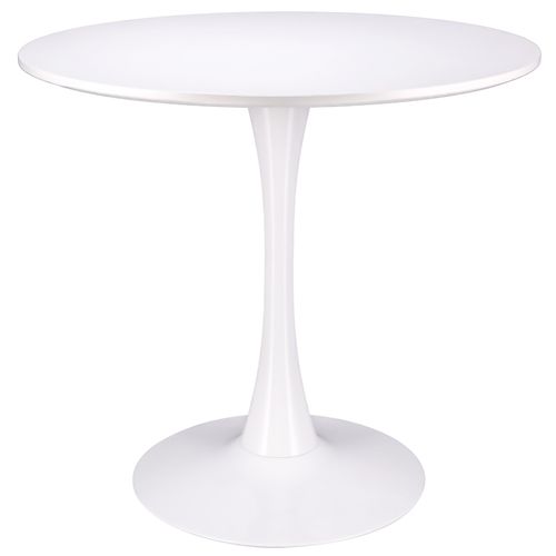 nowoczesny biały okrągły stół  do salonu jadalni kuchni na Arena.pl
