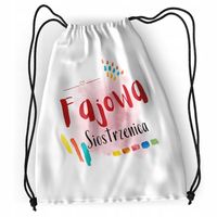 Plecak Dla Siostrzenicy Sportowy Szkolny Worek Z Nadrukiem Ze Zdjęciem