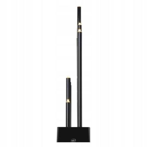 Świecznik świateczny czarny 20 LED 27 cm 3x AA ciepła biel IP20 timer EMOS na Arena.pl