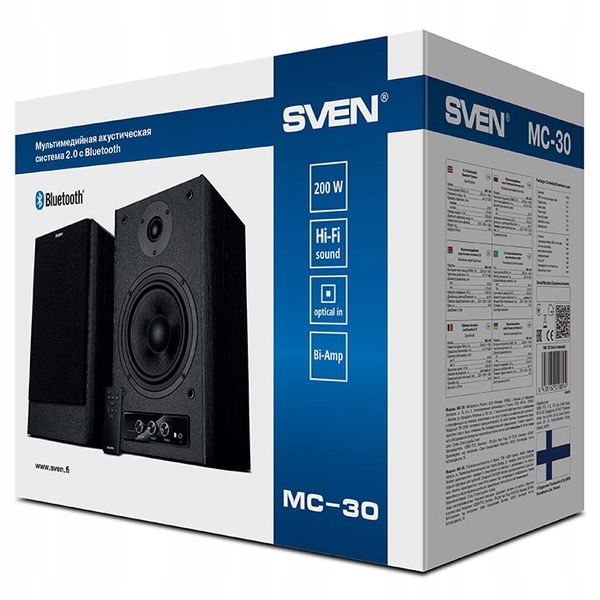 SVEN MC-30 200W głośniki 2.0 bluetooth, optyk zdjęcie 12