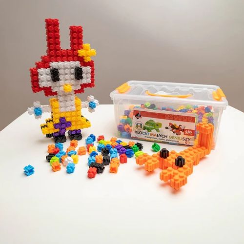 Klocki Małych Geniuszy aż 685 elementów na Arena.pl