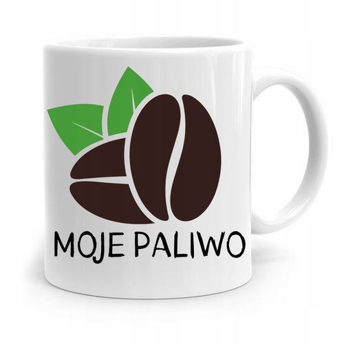 Kubek Prezent Dla Mechanika Kawa Moje Paliwo Z Nadrukiem Ze Zdjęciem na Arena.pl