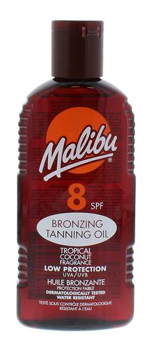 Malibu Olejek Do Opalania SPF8 200ml + Balsam W Sprayu Po Opalaniu 200 na Arena.pl