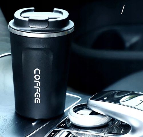 Kubek COFFEE termiczny termos kawę szczelny 510ML  C45_Granatowy na Arena.pl