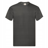 T-SHIRT KOSZULKA FRUIT OF THE LOOM l. graphite S