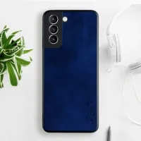 Etui AIORIA Vintage LEATHER do Samsung Galaxy S21 FE niebieski