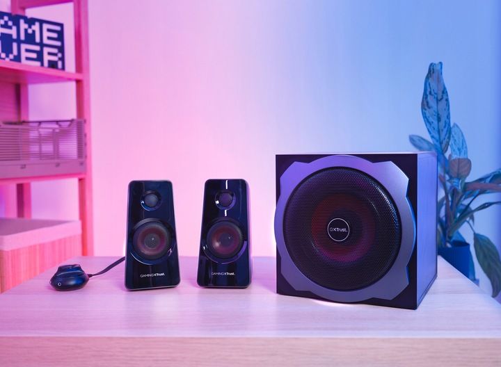 GŁOŚNIKI KOMPUTEROWE 2.1 SUBWOOFER XL 120W PC zdjęcie 5