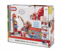 LITTLE TIKES Klocki Waffle Blocks STRAŻ POŻARNA