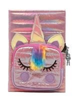 Pamiętnik Unicorn z kieszonką rózowy 8721