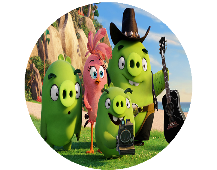 Opłatek na tort Angry Birds zdjęcie 1