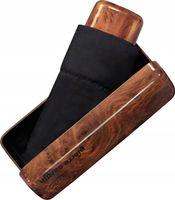 Parasol kieszonkowy Pierre Cardin Noire brązowy