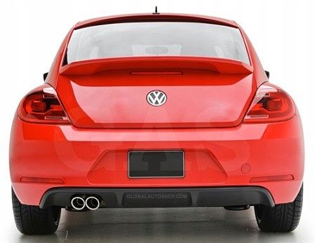 Volkswagen New Beetle - Chromowane Listwy Grill Atrapy Zderzaka Tuning zdjęcie 2