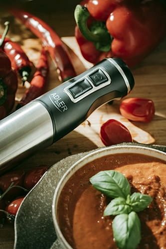 BLENDER RĘCZNY BARDZO MOCNY 1900W STALOWA KOŃCÓWKA FUNKCJA KRUSZENIA LODU na Arena.pl