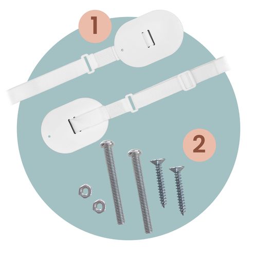 Barierka ochronna do łóżka zabezpieczająca bramka blokada 200 cm Nukido na Arena.pl