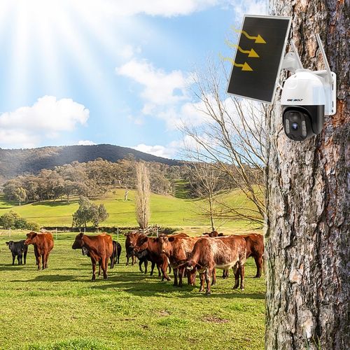 KAMERA ZEWNĘTRZNA SOLARNA IP NA KARTĘ SIM 4G LTE GSM 3MP 4x ZOOM 15fps na Arena.pl