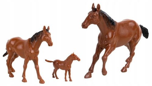 FARMA FIGURKI ZWIERZĘTA WIEJSKIE + PŁOT DRZEWA GŁAZY 55 ELEMENTÓW ZESTAW na Arena.pl