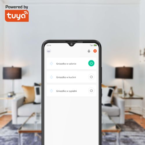 Inteligentne Gniazdko podwójne WiFi Kruger&Matz Connect P5 Tuya PROGRAMATOR na Arena.pl