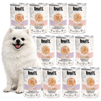 BULT Filety Mięsne mokra karma dla psa Mix Smaków 12x400g