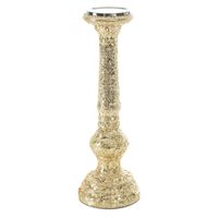 Świecznik dekoracyjny MELIA 13X13X40 złoty