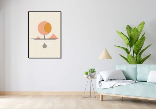 Plakat 70x100cm Geometryczna Utopia na Arena.pl