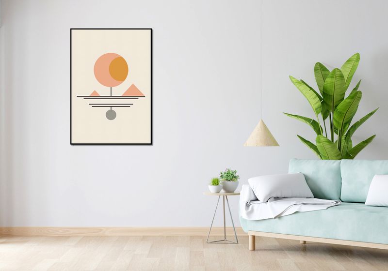 Plakat 70x100cm Geometryczna Utopia zdjęcie 4