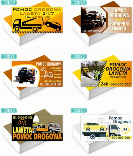 Wizytówki firmowe Foliowane 1000szt wiele wzorów SKLEP WIELOBRANŻOWY na Arena.pl