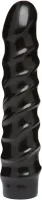 doc johnson vac-u-lock czarny model spiralny 20 cm bezpieczny materiał