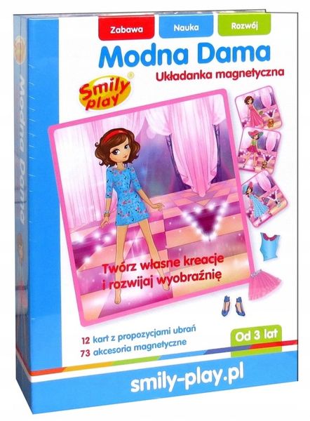 Układanka magnetyczna Modna Dama zdjęcie 13